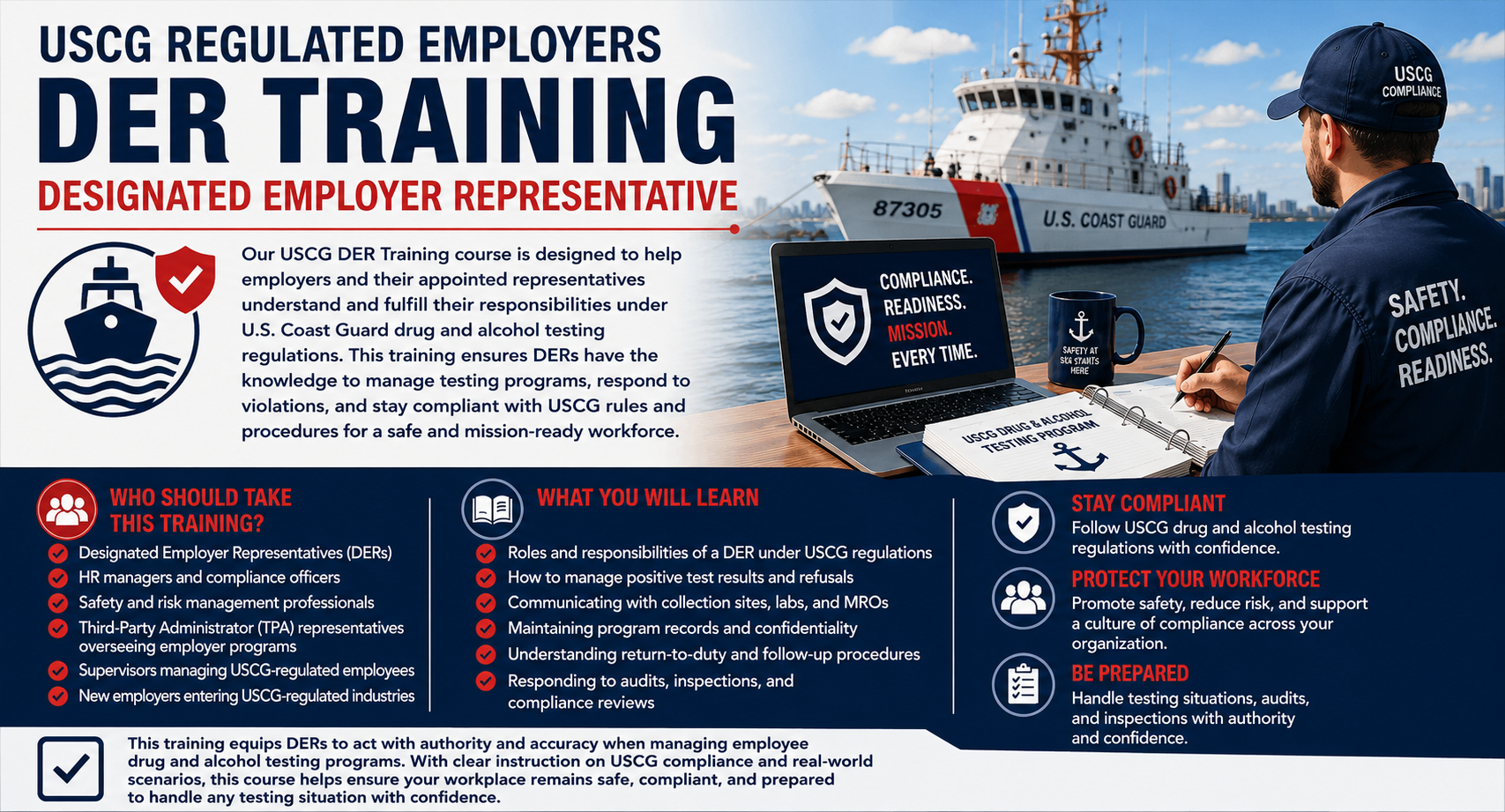 DER Training Modal Addendum: USCG